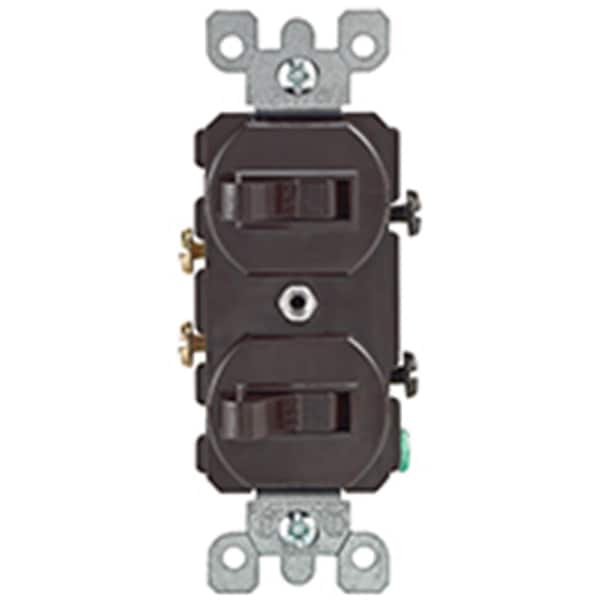 Gorgeousglow Switch Double 1P Brown S00-05224-02S GO109912 - main